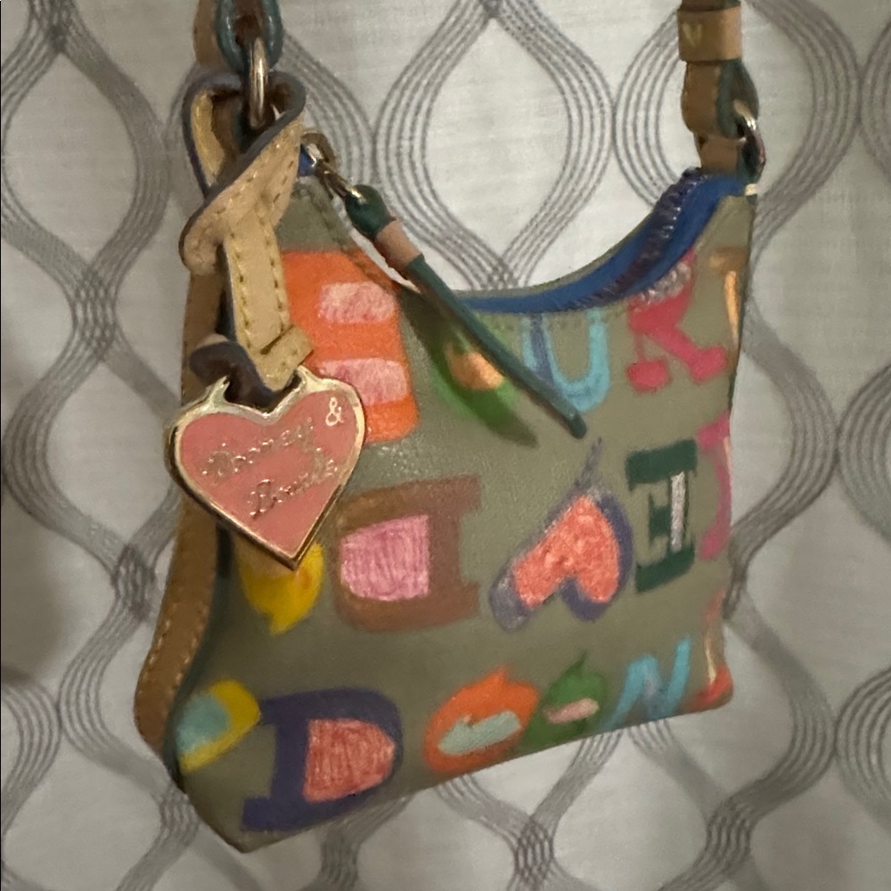 Dooney & Bourke y2k Bitsy vintage Mini Bag 🌈 - Picture 11 of 11
